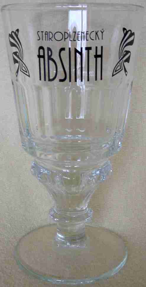ABSINTHE GLASS L`OR new